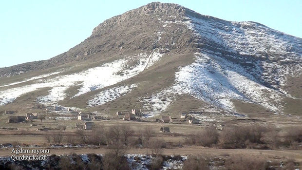 Кадры из села Гурдлар Агдамского района - ВИДЕО