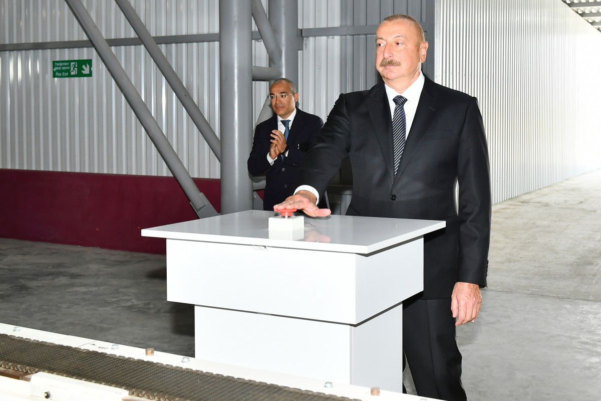 Prezident Sumqayıt Kimya Sənaye Parkında açılış və təməlqoyma mərasimlərində iştirak edib  - YENİLƏNİB